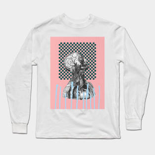 Nearing The End - Surreal/Collage Art Long Sleeve T-Shirt